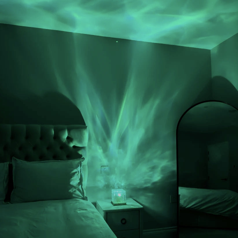 Atmosphärische Wellenlampe – Beruhigendes Licht