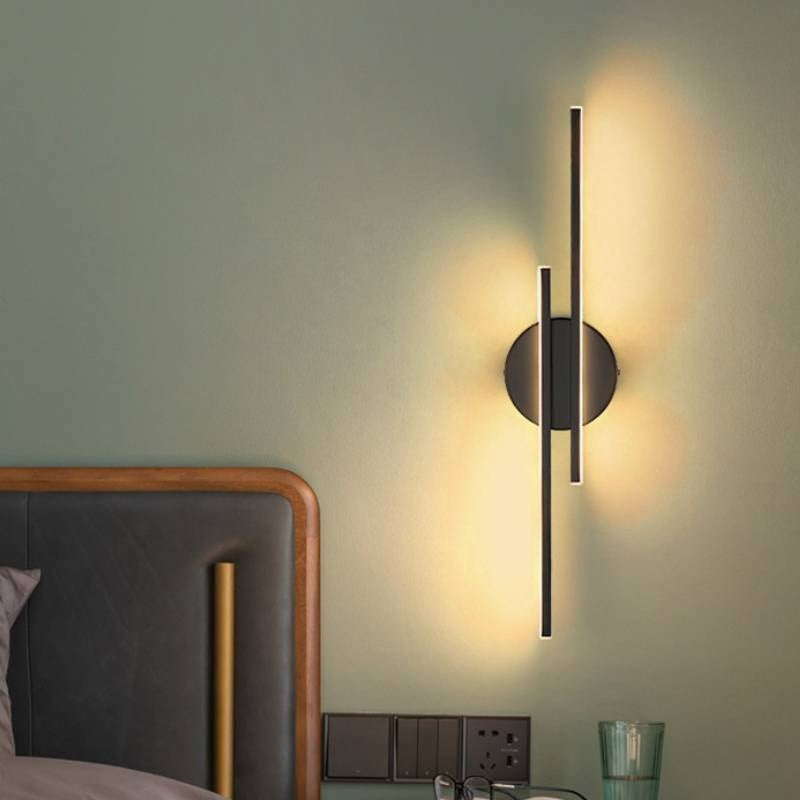 Minimalistische Lineare Wandlampe | Moderne Metall Licht