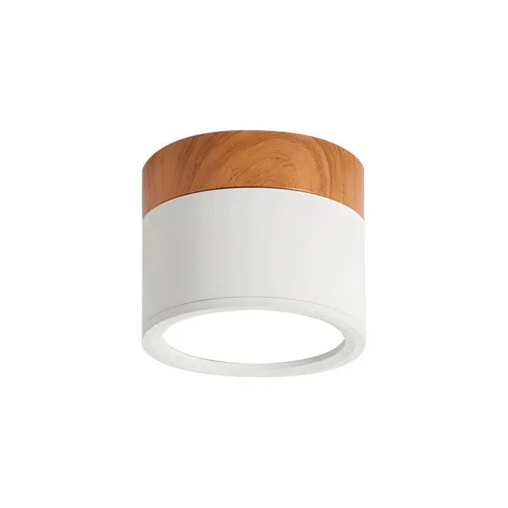 Aluminium Zylinder LED-Deckenlampe – Kompakt & Modern