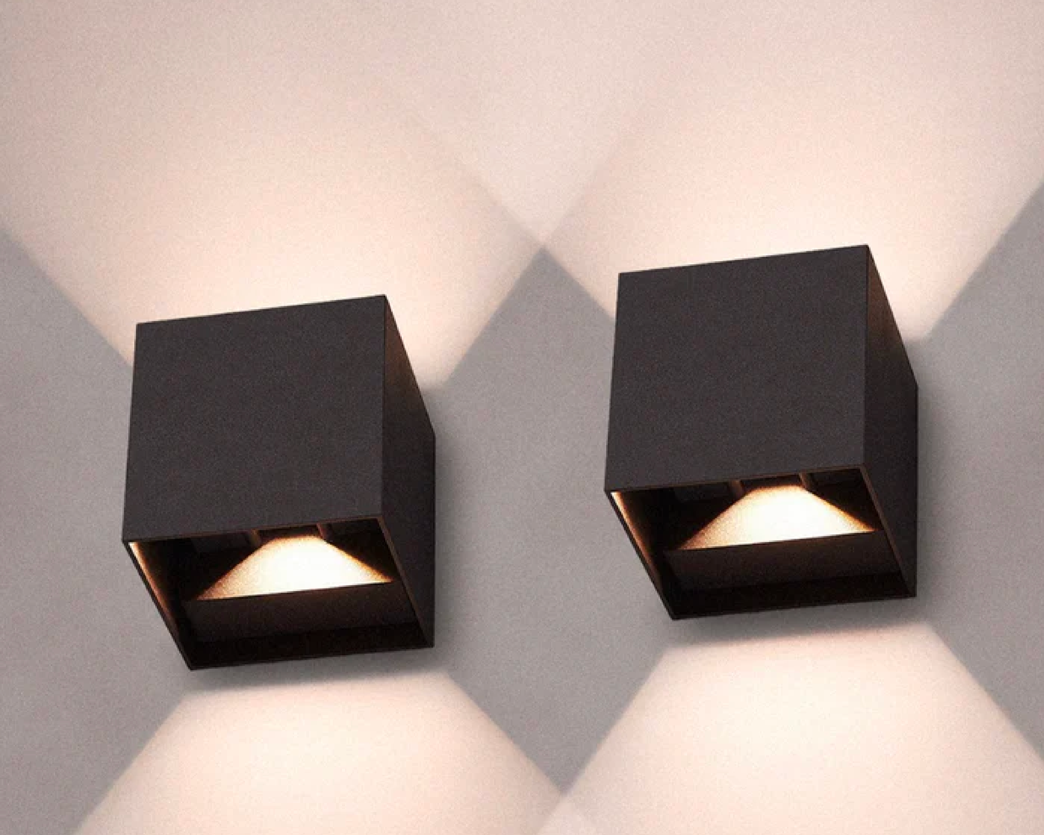 LED-Wandleuchten – Doppelpack Zum Preis Von Einem