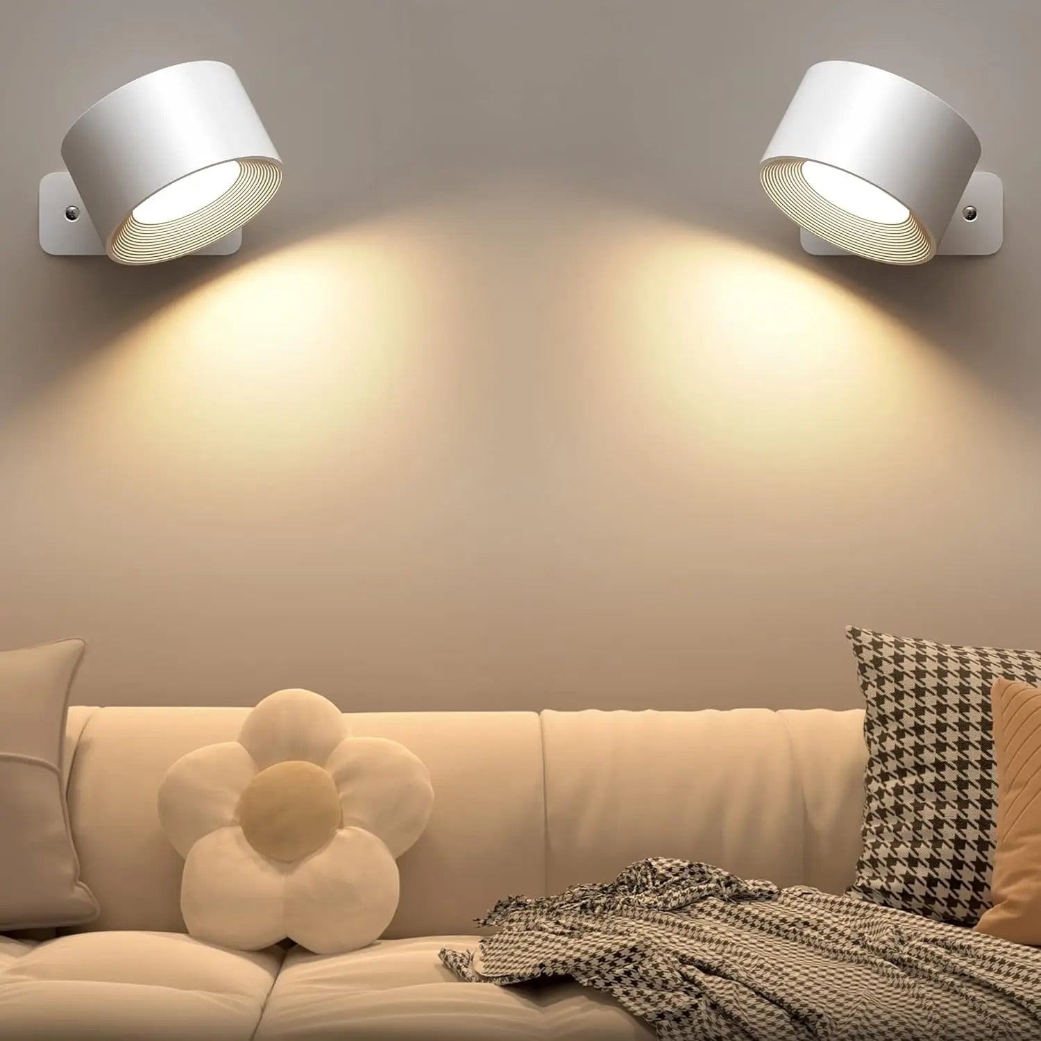 360° Rundum-Licht – 1+1 Gratis LED-Wandleuchten-Angebot