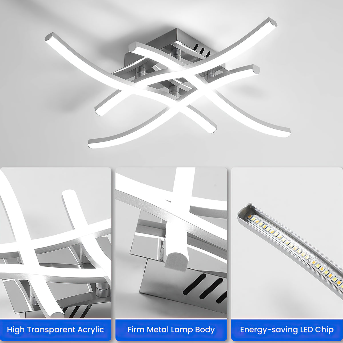 Aluminium-Einbauleuchte mit Moderner LED-Technik