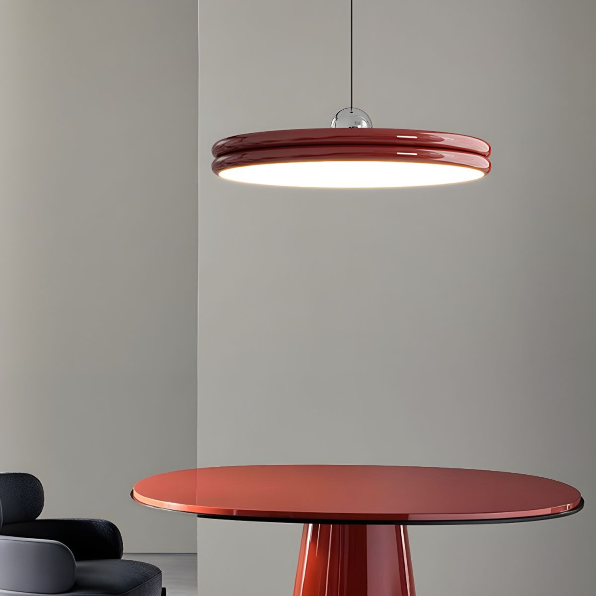 Minimalistische Pendelleuchte | Slim & Rund