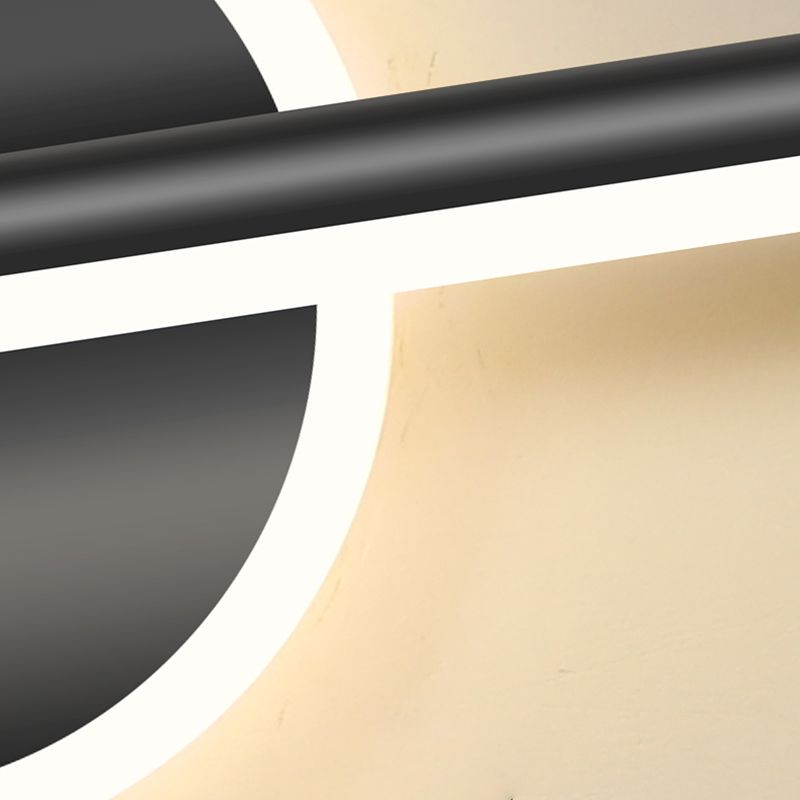 Schlanke LED-Wandleuchte – Moderne Runde & Quadratische Wandhalterung