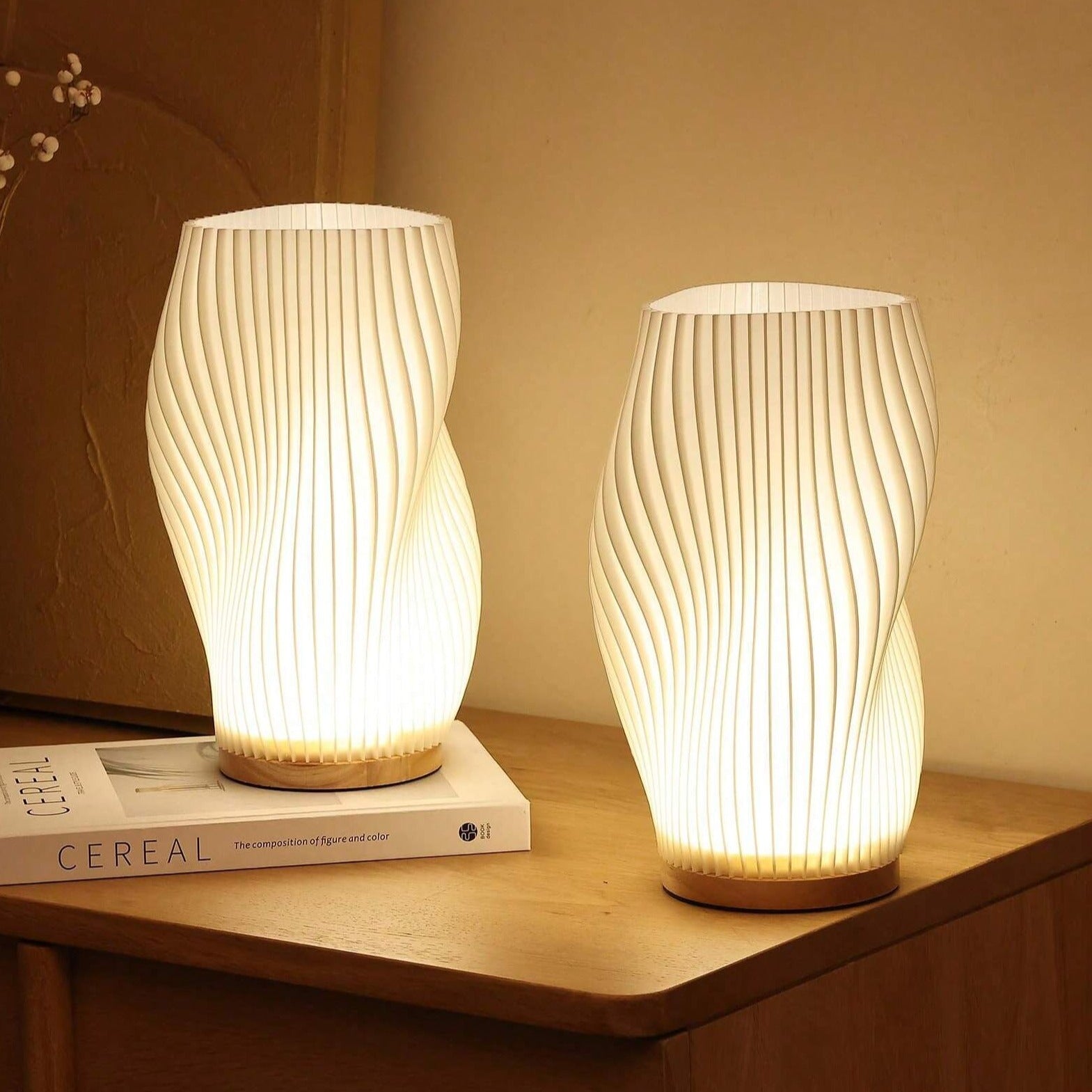 Elegante Designleuchte – Wavecrest Look Für Modernes Wohnen