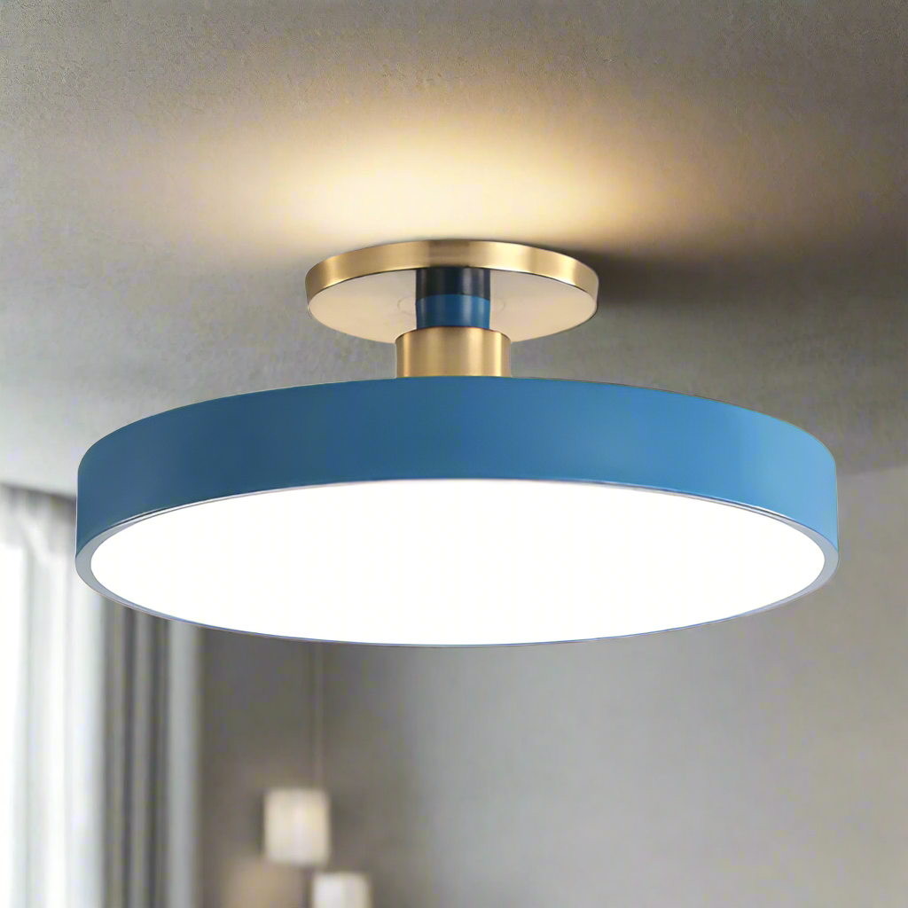 Rund LED-Acryl-Deckenleuchte – Skandinavischer Flush Mount