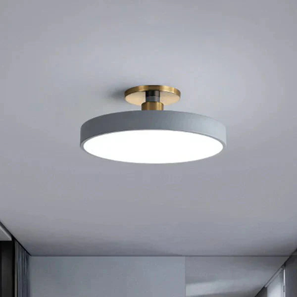 Rund LED-Acryl-Deckenleuchte – Skandinavischer Flush Mount
