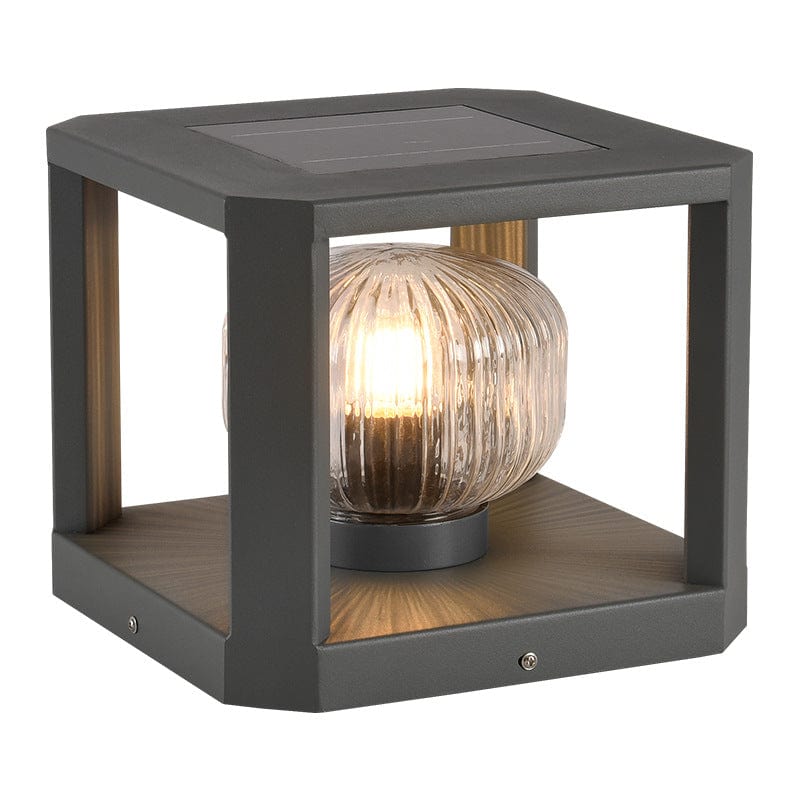 Moderne Solar-Säulenleuchte