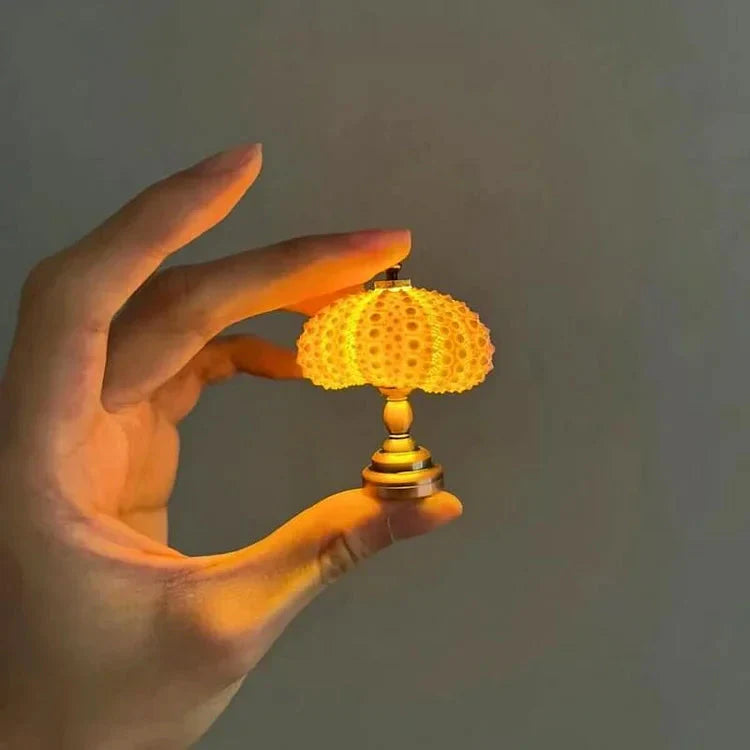 Kreative DIY-Seeigel-Leuchte