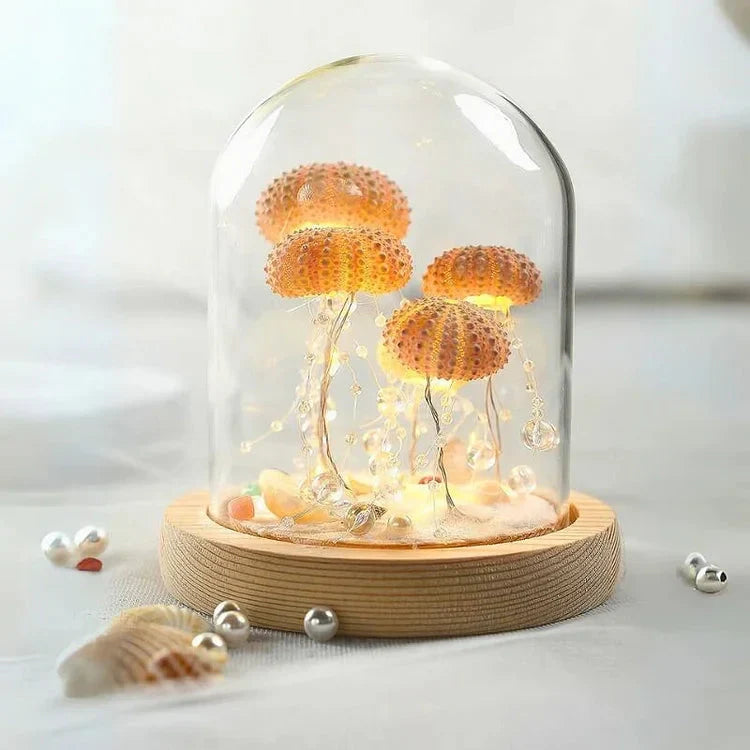 Kreative DIY-Seeigel-Leuchte