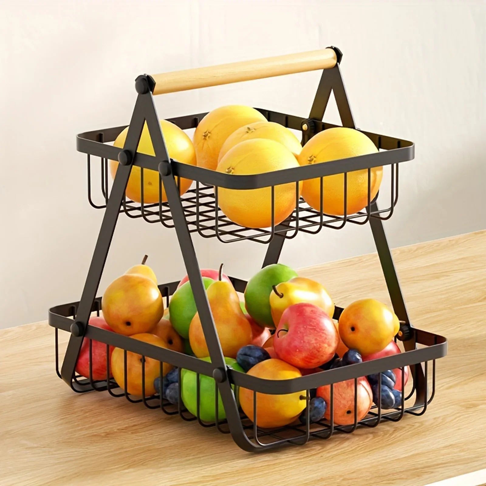 Mehrstöckiger Obstkorb  | 3 Ebenen