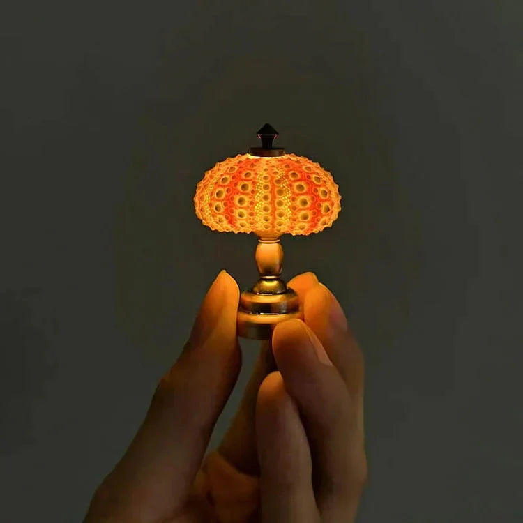 Kreative DIY-Seeigel-Leuchte