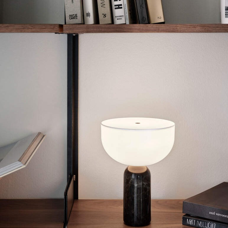 Stilvolle Marmor Tischlampe