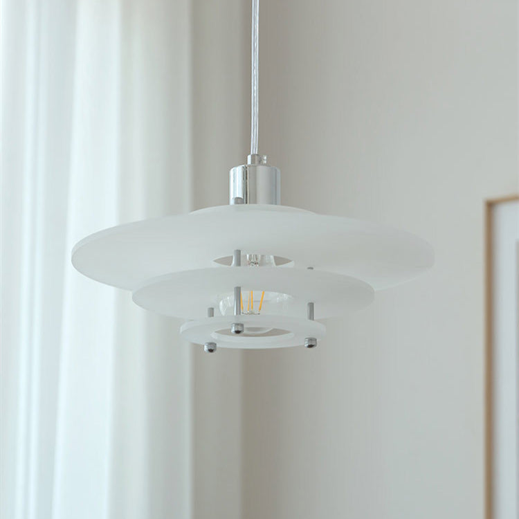 Moderne Pendelleuchte mit UFO-Design