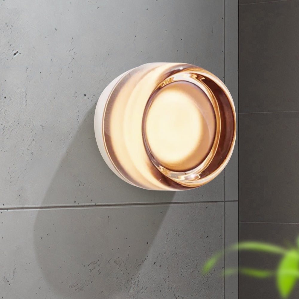 LED-Wandleuchte mit sanfter Form im minimalistischen Stil
