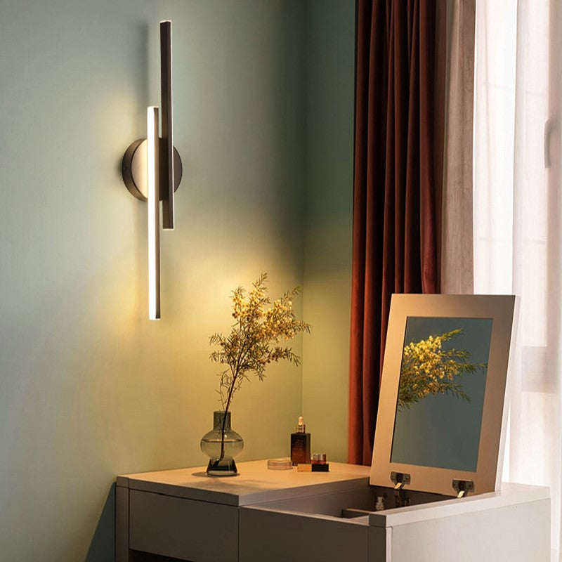 Minimalistische Lineare Wandlampe | Moderne Metall Licht