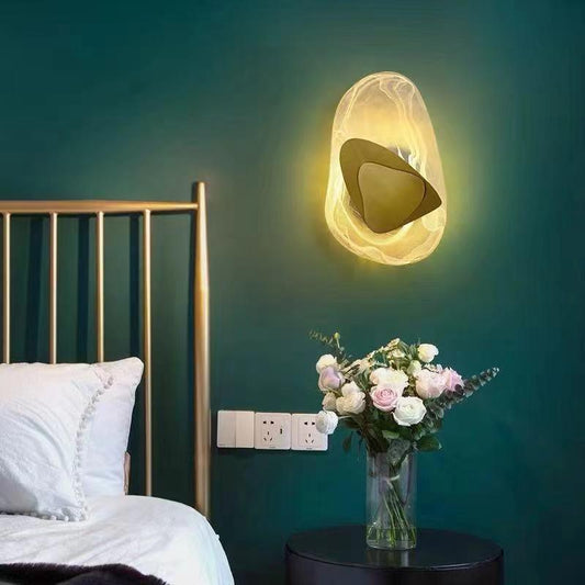 Moderne LED-Wandleuchte aus Glas | Stilvolle Innenbeleuchtung