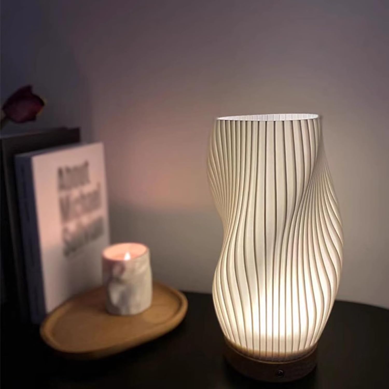 Elegante Designleuchte – Wavecrest Look Für Modernes Wohnen