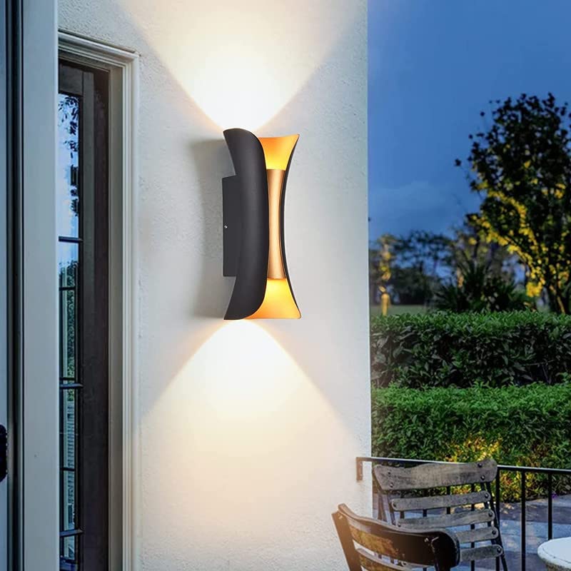 Haltbare LED-Wandleuchte – Wasserdicht & Modern, Perfekt für Außenbereiche