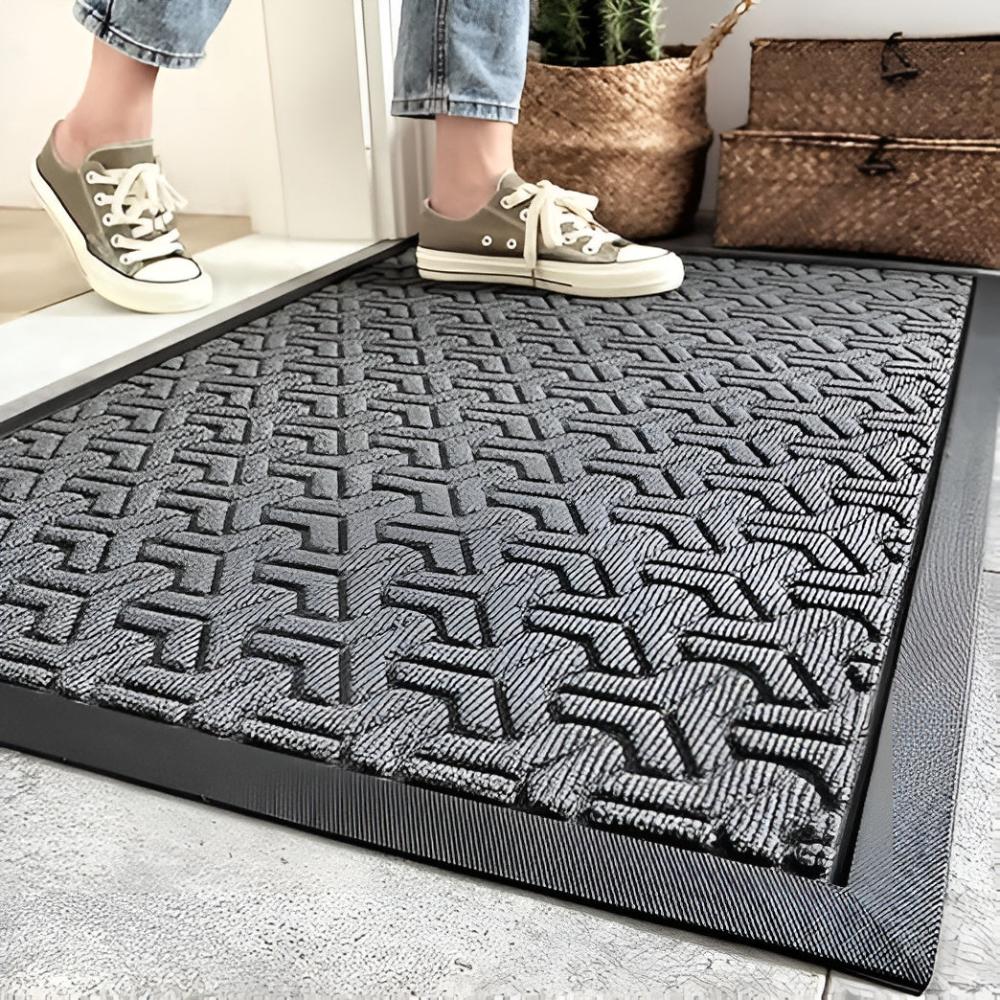 Geometrische Türmatte