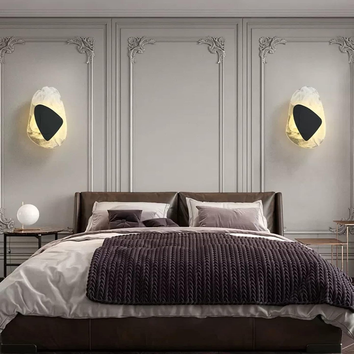 Moderne LED-Wandleuchte aus Glas | Stilvolle Innenbeleuchtung