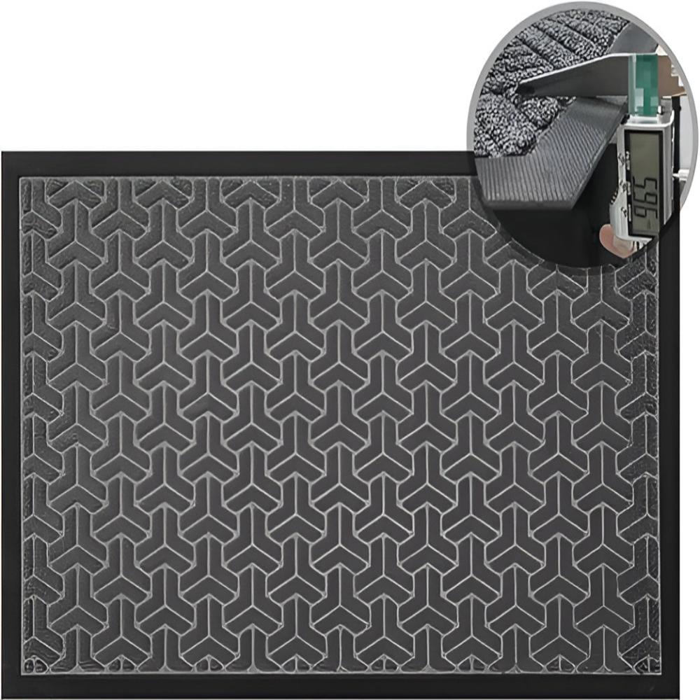 Geometrische Türmatte