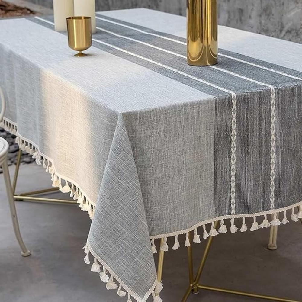 Natürlich Schöne Tischdecke im Farmhouse-Stil