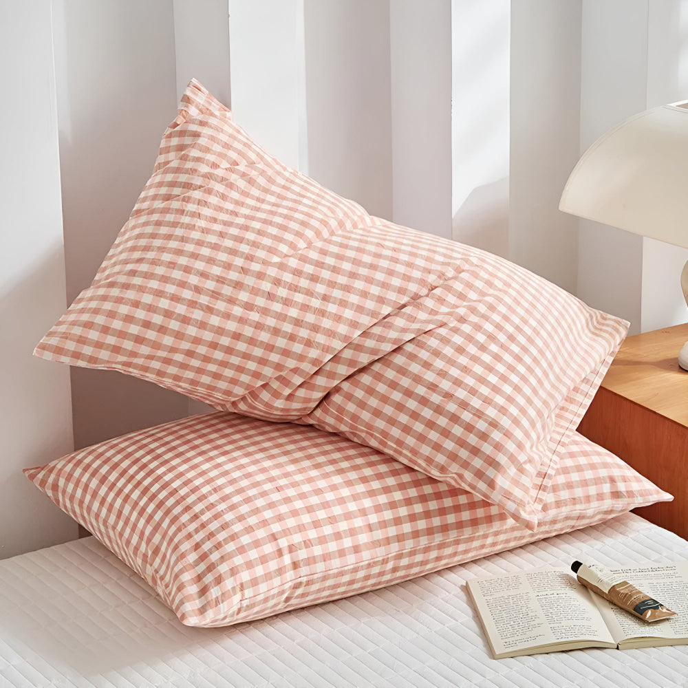 Kissenbezüge kariert – Weich & Dekorativ im Plaid Look