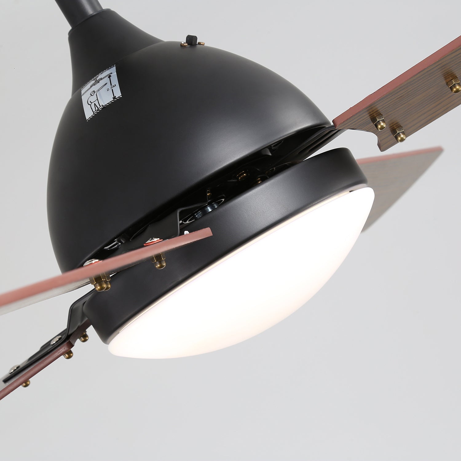 Energiesparender Deckenventilator mit LED & Fernbedienung – 42/48 Zoll wählbar