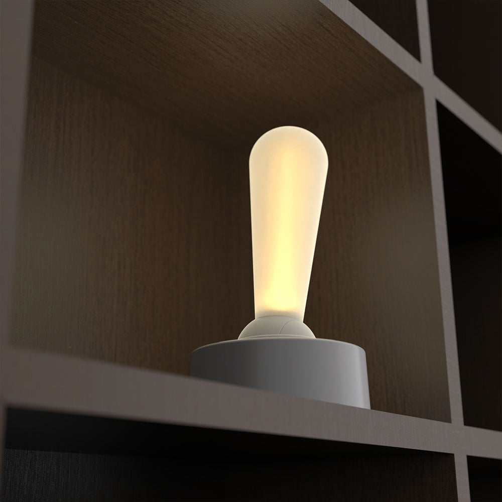 Nostalgische Tischlampe mit Hebelschalter