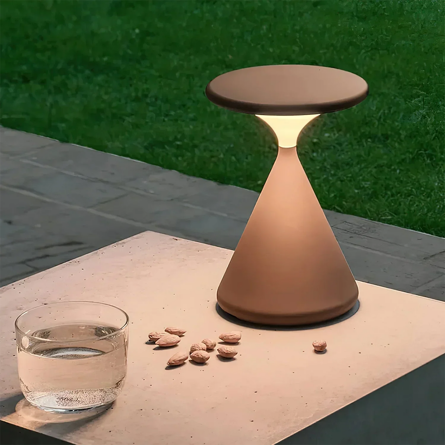 Moderne Kabellose Sanduhrlampe
