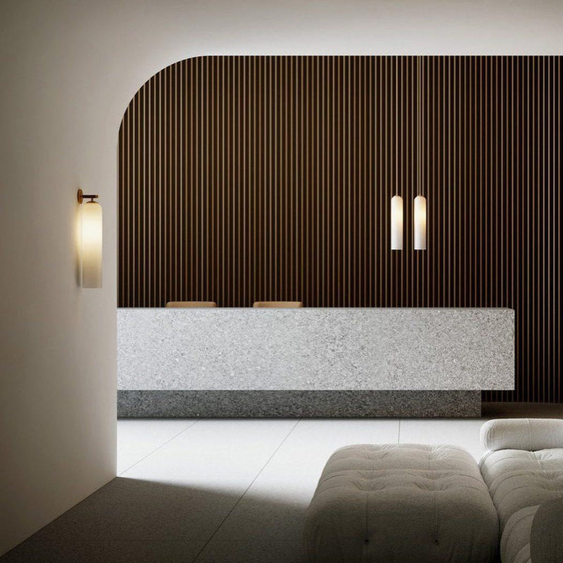 Moderne LED Wandlampe | Float Glide Vertikal Design