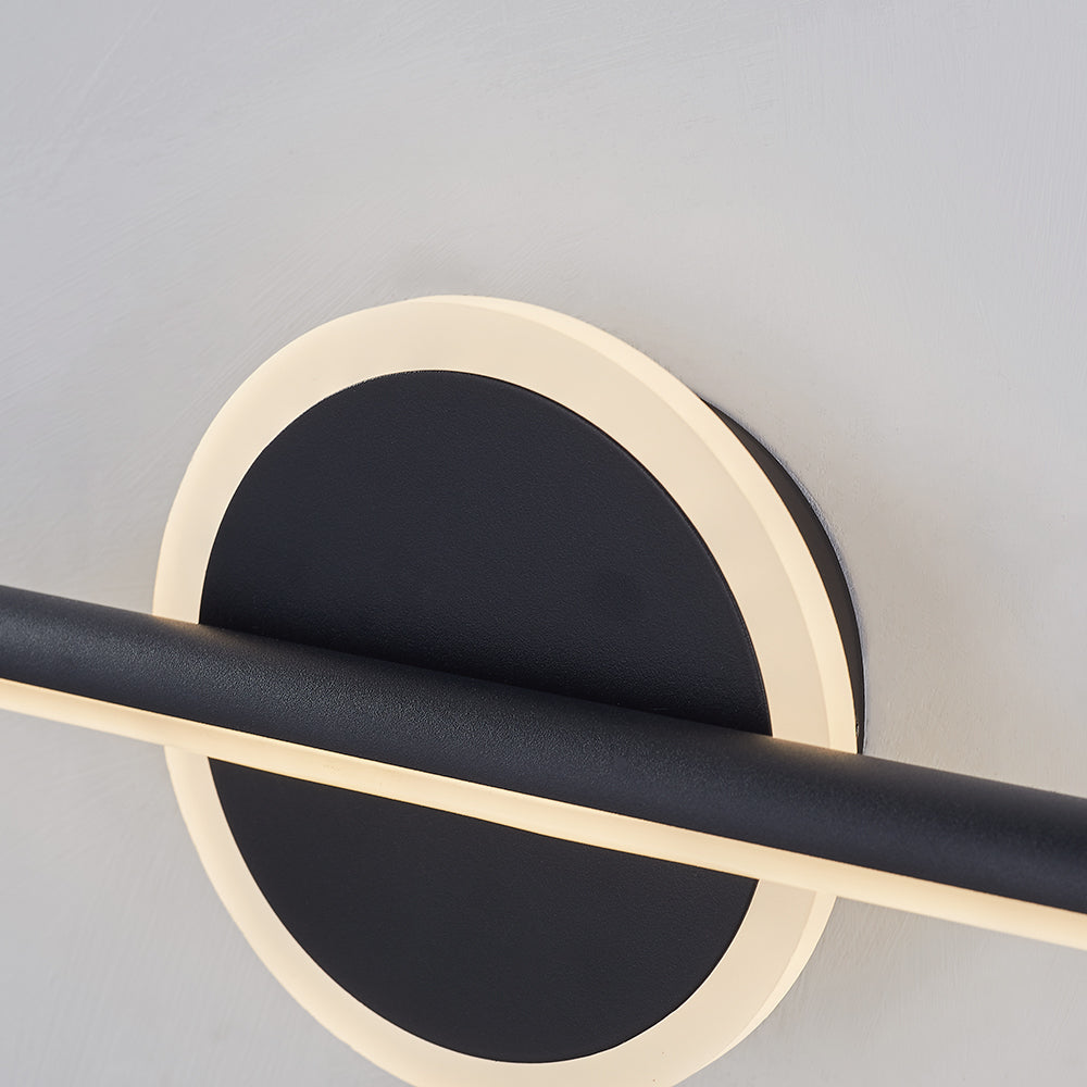 Schlanke LED-Wandleuchte – Moderne Runde & Quadratische Wandhalterung