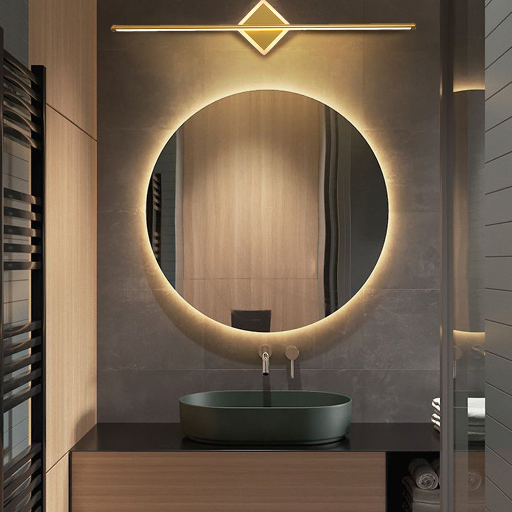 Schlanke LED-Wandleuchte – Moderne Runde & Quadratische Wandhalterung