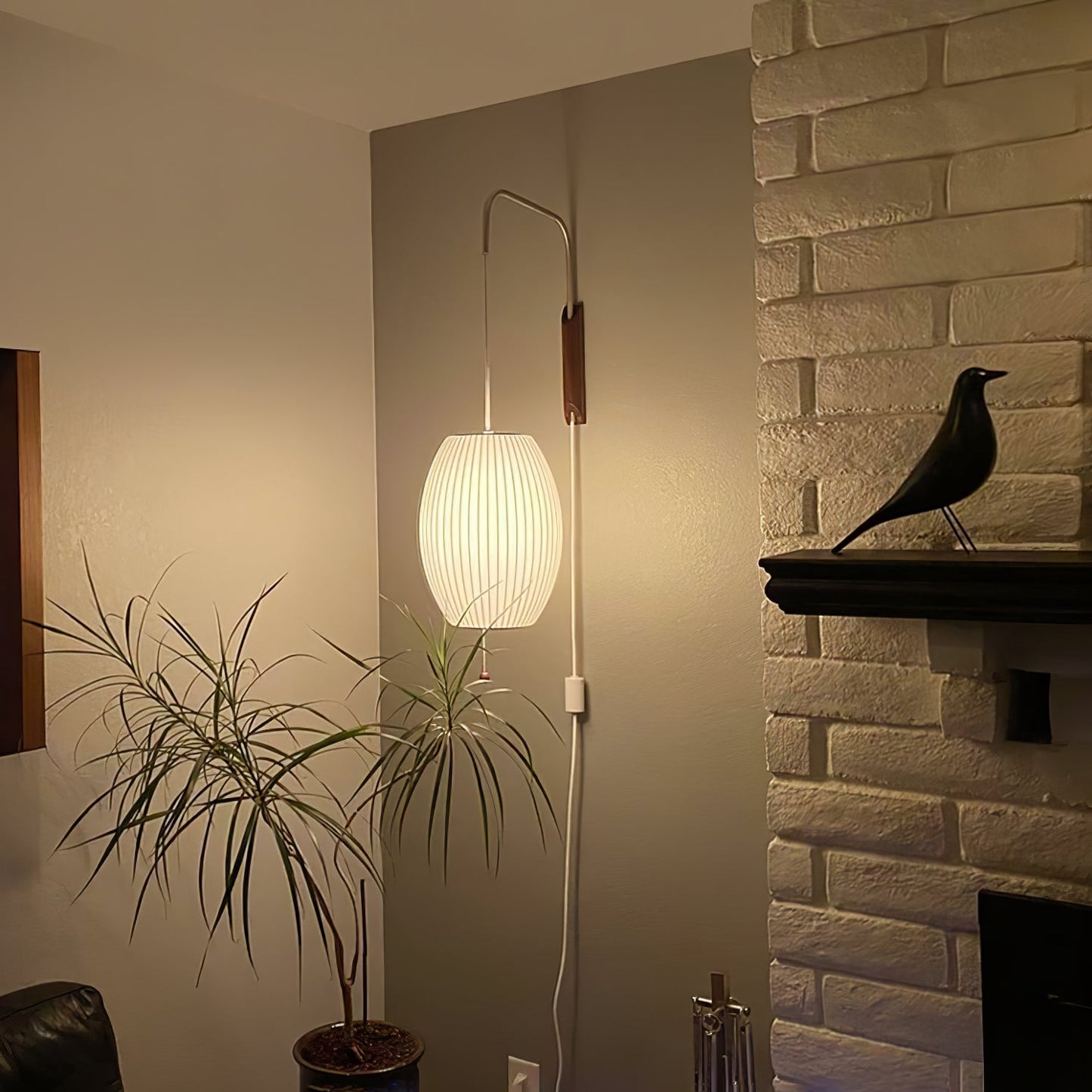 Dekorative Wandlampe im Laternenstil