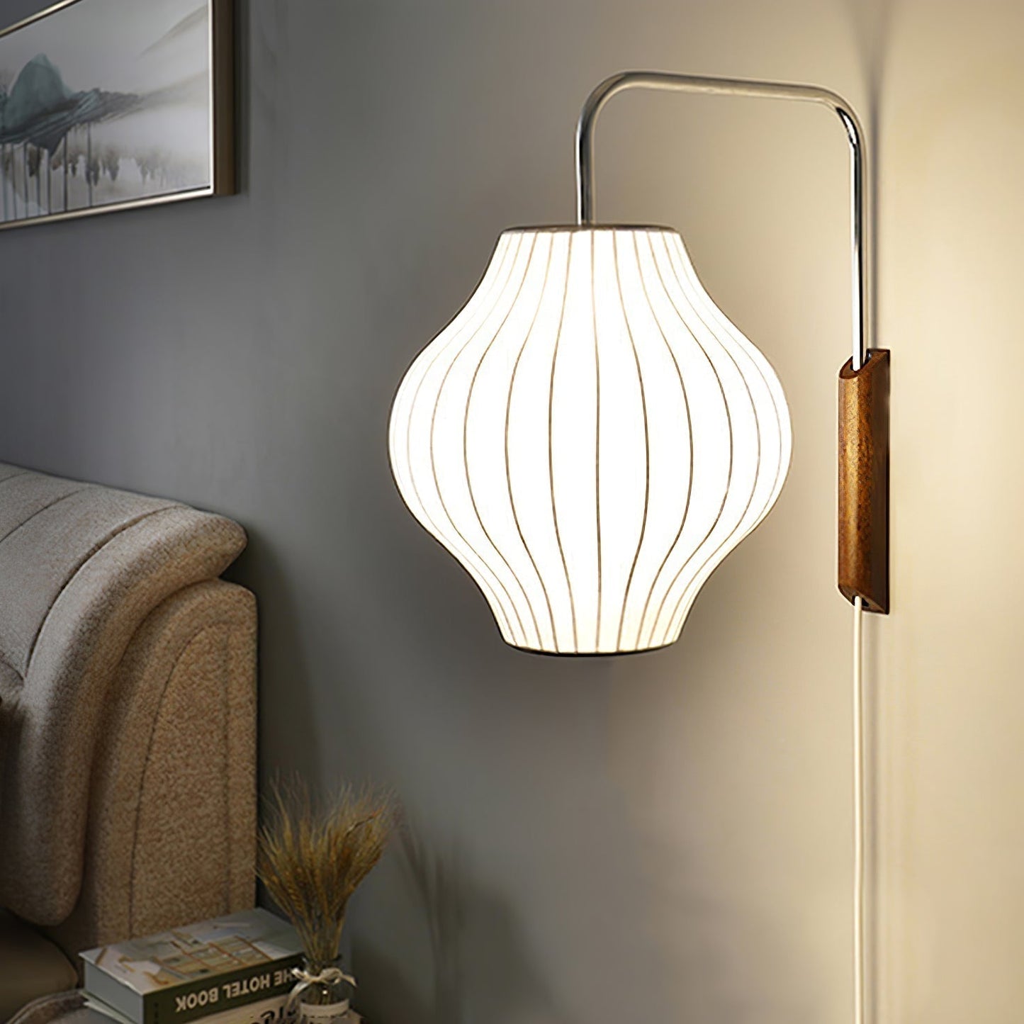 Dekorative Wandlampe im Laternenstil