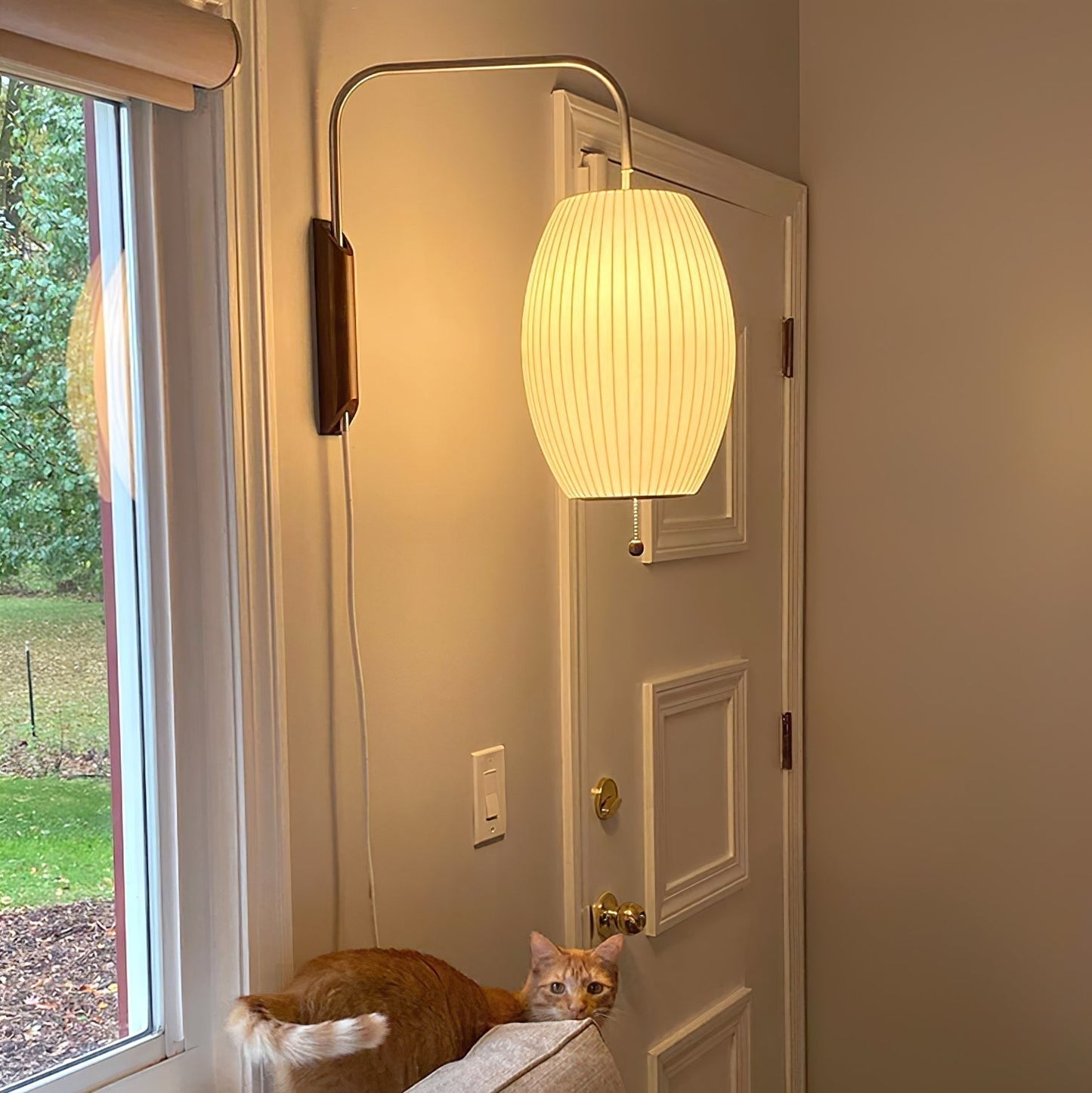 Dekorative Wandlampe im Laternenstil