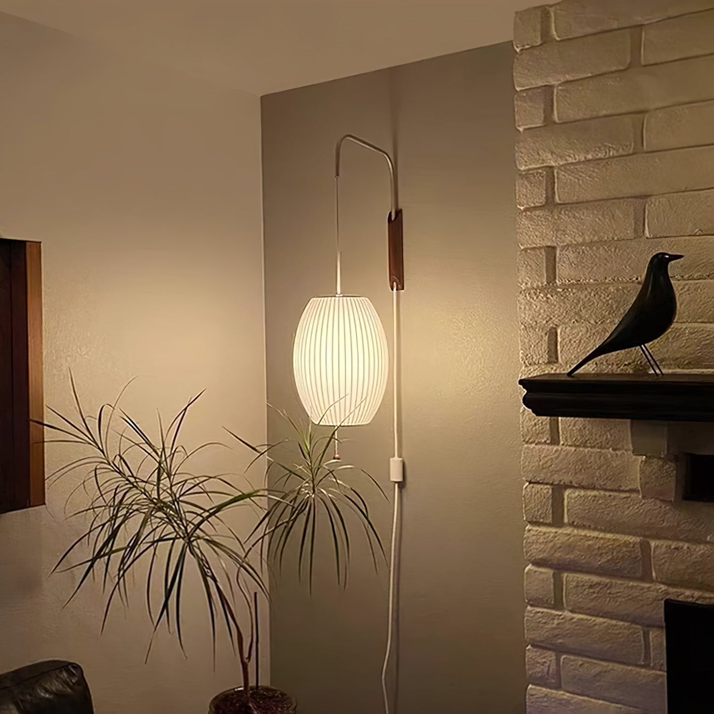 Dekorative Wandlampe im Laternenstil