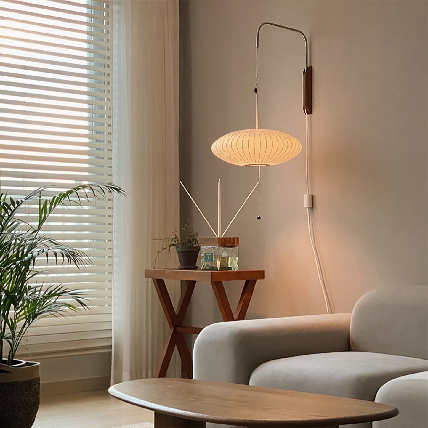 Dekorative Wandlampe im Laternenstil