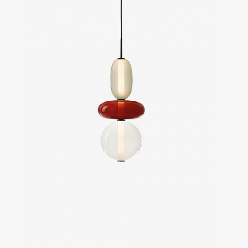 Pendellampe aus Kandiertem Glas – Modernes Beleuchtungsdesign