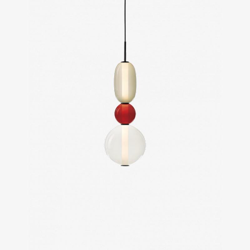 Pendellampe aus Kandiertem Glas – Modernes Beleuchtungsdesign