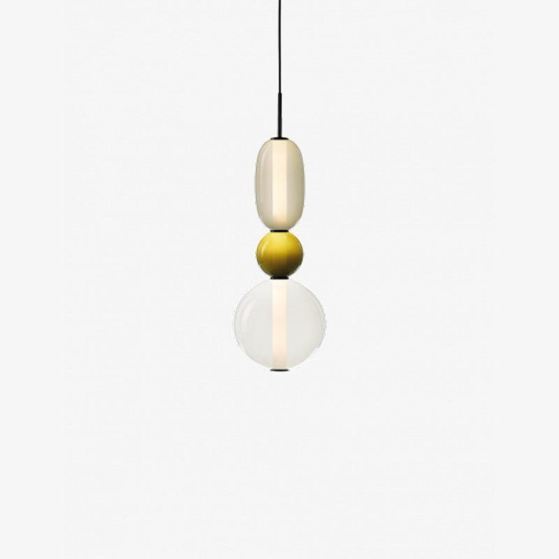 Pendellampe aus Kandiertem Glas – Modernes Beleuchtungsdesign