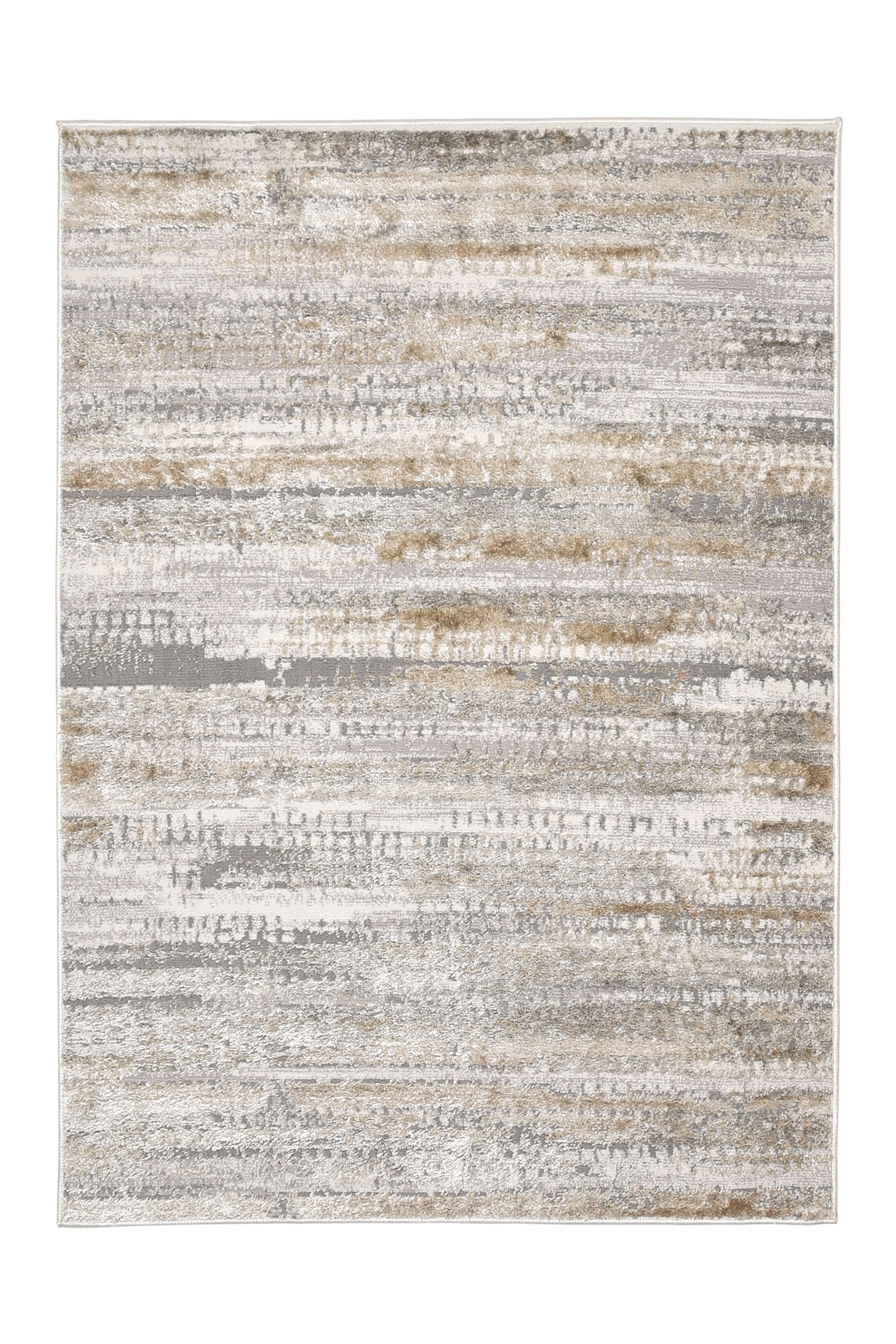 Wohnzimmer Teppich – Graues modernes Cadiz-Muster