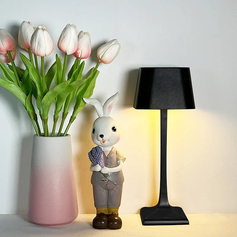 Quadratische LED-Tischlampe – Modernes Licht mit USB-Stromversorgung