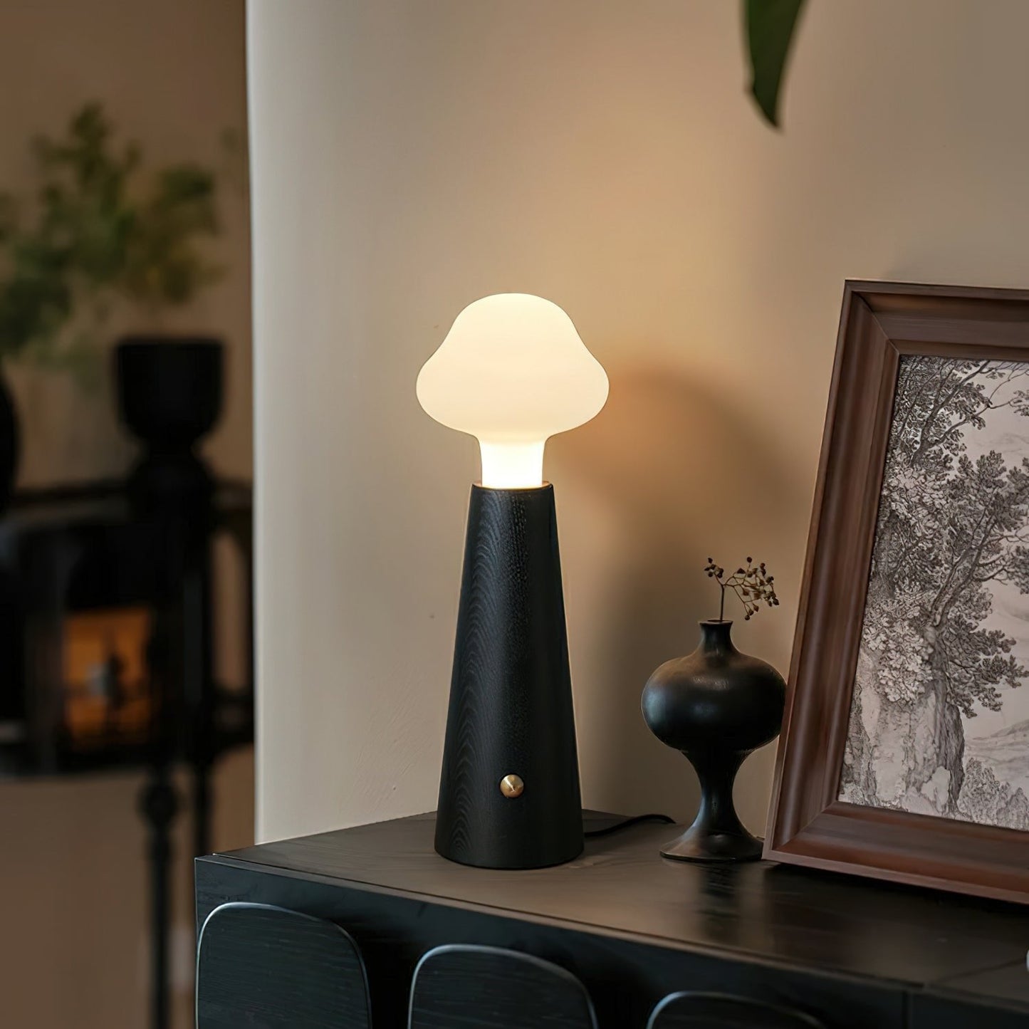 Kleine Wolken-Tischlampe