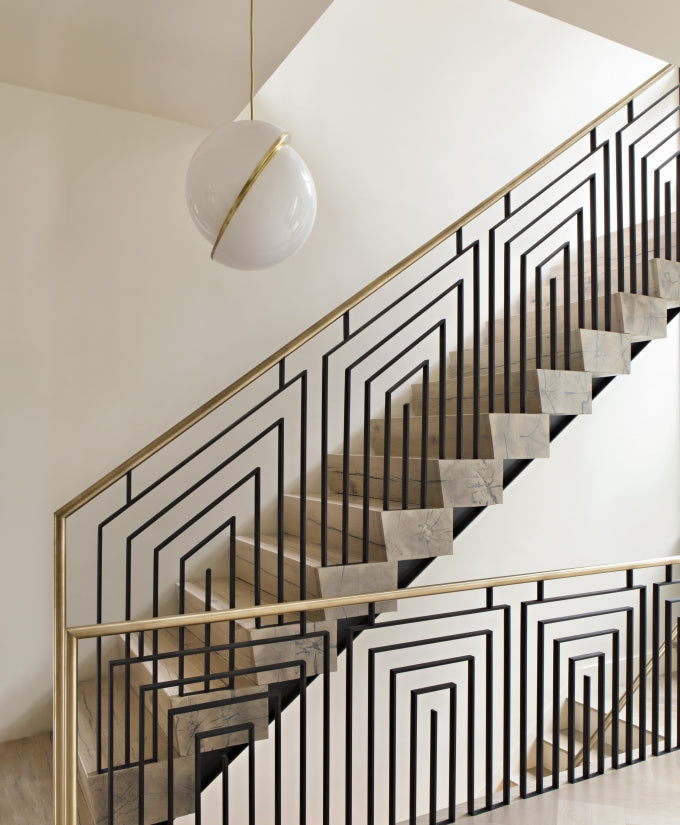 Pendelleuchte in Mondsichel-Form – Elegante Deckenleuchte