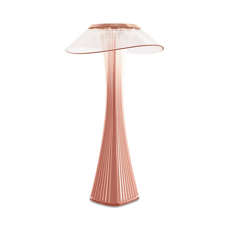 Diamant-Tischlampe mit LED-Beleuchtung