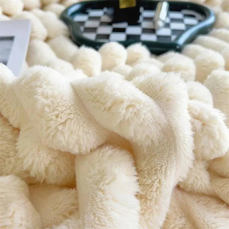 Fleece-Decke aus Mikrofaser – Flauschig und bequem zum Entspannen