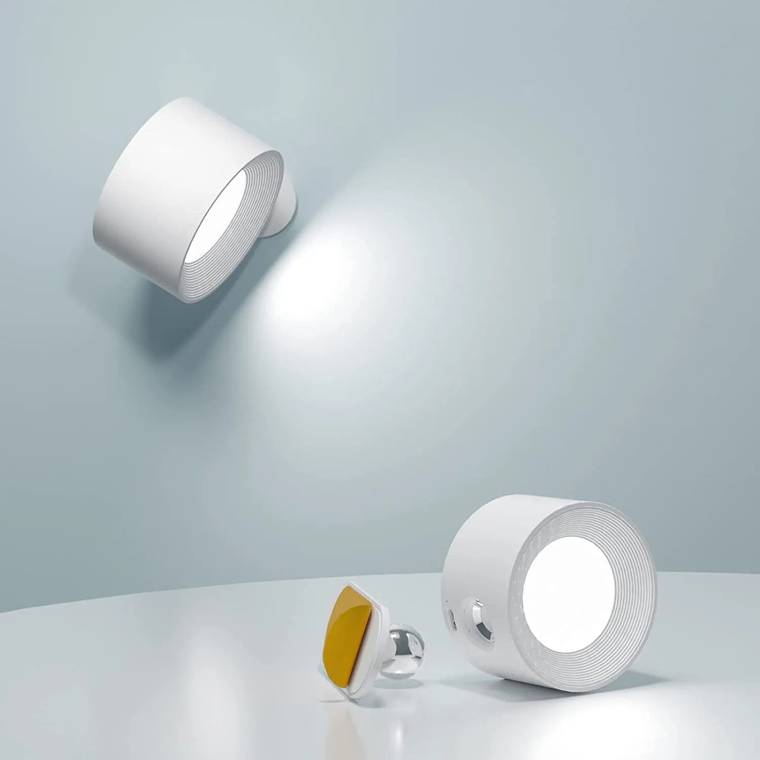 Moderne Schnurlose Wandleuchte – Kein Bohren, Kein Kabel