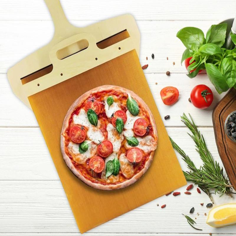Rutschfester Pizzaschieber mit Antihaftbeschichtung